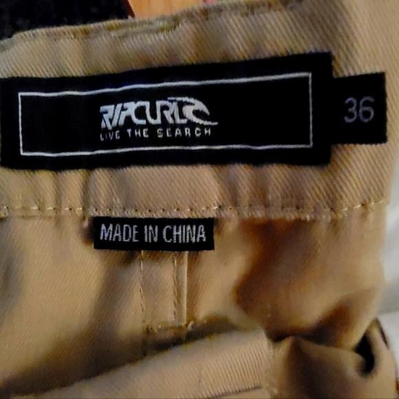 Ripcurl Khaki Shorts - Picture 3 of 3